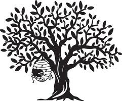tree art illustration vector