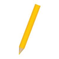 Classic pencil writing icon Cartoon of classic pencil writing vector