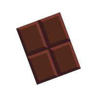 Chocolate bars and pieces collection with different shapes and flavors vector