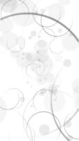 Vertical - elegant grayscale abstract background with gently moving spheres and circles. This stylish minimalist animation suggests clarity and simplicity. Full HD and looping background animation. video