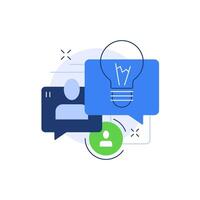 communicate,connect talk,flat design icon illustration vector