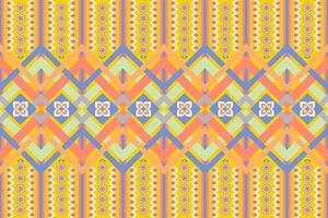 Geometric tribal pattern. Geometric tribal pattern fabric style. Geometric tribal pattern design for clothing, textile, wrapping, background, wallpaper, carpet, embroidery vector