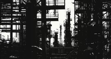 Framework of industrial development and growth strategy.Generated image photo