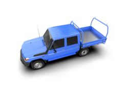 Pickup truck isolated on background. 3d rendering - illustration png