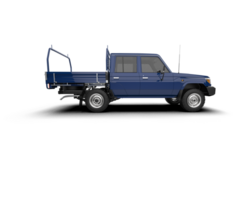 Pickup truck isolated on background. 3d rendering - illustration png