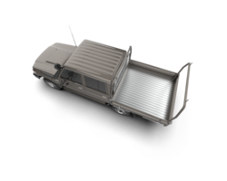 Pickup truck isolated on background. 3d rendering - illustration png