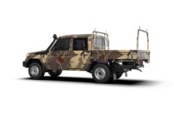 Realistic bus isolated on background. 3d rendering - illustration png