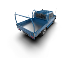 Pickup truck isolated on background. 3d rendering - illustration png