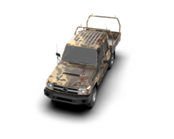 Realistic bus isolated on background. 3d rendering - illustration png
