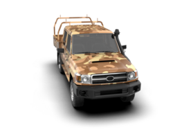 Realistic bus isolated on background. 3d rendering - illustration png