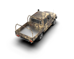 Realistic bus isolated on background. 3d rendering - illustration png