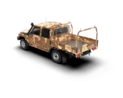 Realistic bus isolated on background. 3d rendering - illustration png