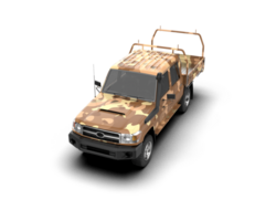 Realistic bus isolated on background. 3d rendering - illustration png