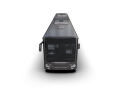 Realistic bus isolated on background. 3d rendering - illustration png