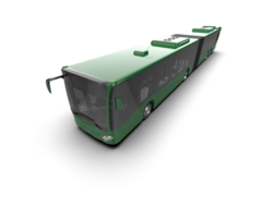 Realistic bus isolated on background. 3d rendering - illustration png