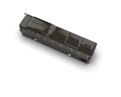 Realistic bus isolated on background. 3d rendering - illustration png
