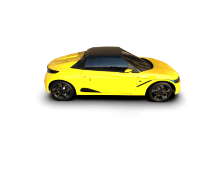 realista deporte coche aislado en antecedentes. 3d representación - ilustración png