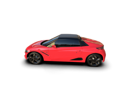 realista deporte coche aislado en antecedentes. 3d representación - ilustración png
