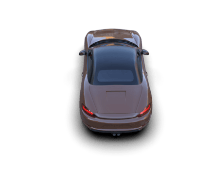 realistisk sport bil isolerat på bakgrund. 3d tolkning - illustration png