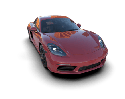 realista deporte coche aislado en antecedentes. 3d representación - ilustración png