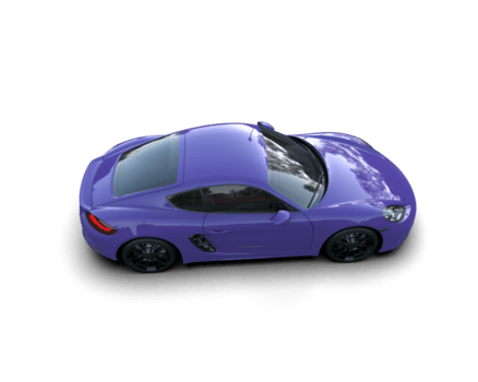 realista deporte coche aislado en antecedentes. 3d representación - ilustración png