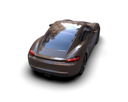 realista deporte coche aislado en antecedentes. 3d representación - ilustración png