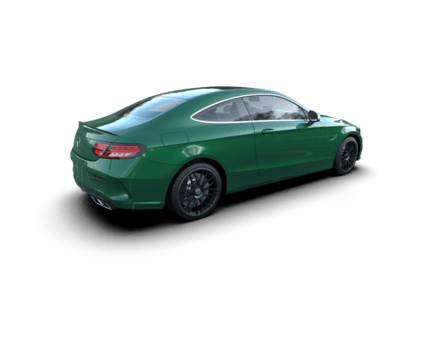 realistisk sport bil isolerat på bakgrund. 3d tolkning - illustration png