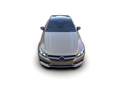 realistisk sport bil isolerat på bakgrund. 3d tolkning - illustration png