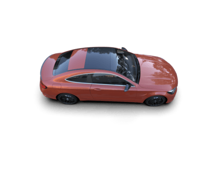 realistisk sport bil isolerat på bakgrund. 3d tolkning - illustration png