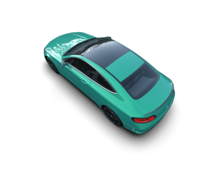 realistisk sport bil isolerat på bakgrund. 3d tolkning - illustration png