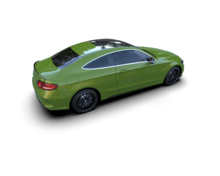 realistisk sport bil isolerat på bakgrund. 3d tolkning - illustration png