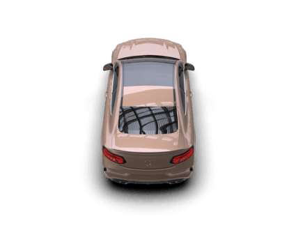 realistisk sport bil isolerat på bakgrund. 3d tolkning - illustration png