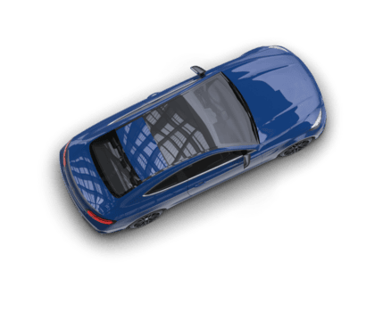 realistisk sport bil isolerat på bakgrund. 3d tolkning - illustration png