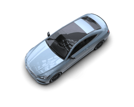 realistisk sport bil isolerat på bakgrund. 3d tolkning - illustration png