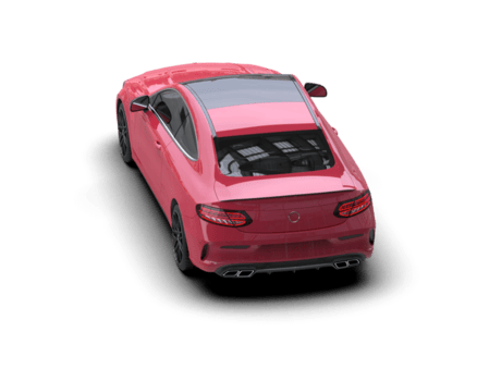 realistisk sport bil isolerat på bakgrund. 3d tolkning - illustration png