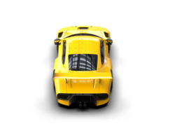 realista deporte coche aislado en antecedentes. 3d representación - ilustración png