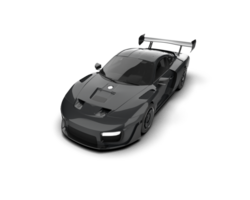 realista deporte coche aislado en antecedentes. 3d representación - ilustración png