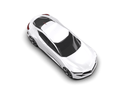 realista esporte carro isolado em fundo. 3d Renderização - ilustração png