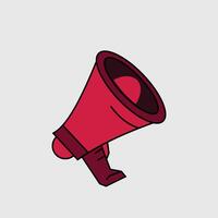 illustration of simple speaker design vector
