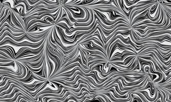 Abstract black and white background with wavy lines. illustration. vector