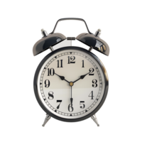 3D alarm clock isolated on a transparent background png