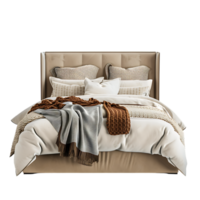 uma cama isolado dentro a imagem com Alto resolução png