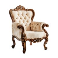 A single Sofa chair alone epitomizes simplicity and functionality in a high-resolution image png