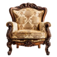 A single Sofa chair alone epitomizes simplicity and functionality in a high-resolution image png