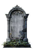 An image showing a blank tombstone isolated offered in high resolution png