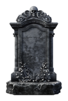 An image showing a blank tombstone isolated offered in high resolution png
