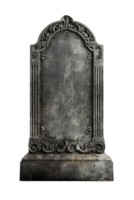 An image showing a blank tombstone isolated offered in high resolution png