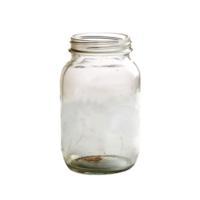 Empty jar free mockup png