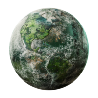 Planet Globe on Transparent Background png