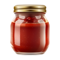 Tomato Ketchup Jar on Transparent Background png